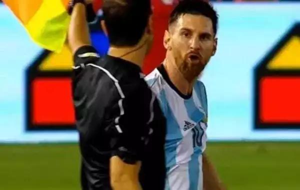 BREAKING NEWS! Barcelona Star Lionel Messi Slapped With Four Match Ban!! (See Full Story)